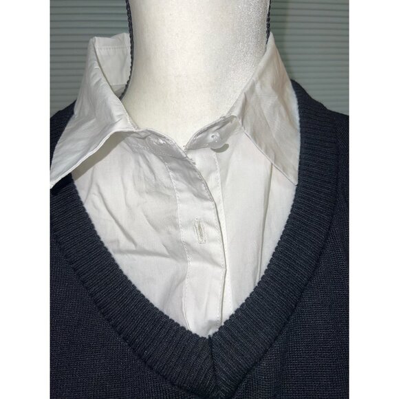 Cable & Gauge White Collar Women Tunic -- Large - Picture 4 of 10